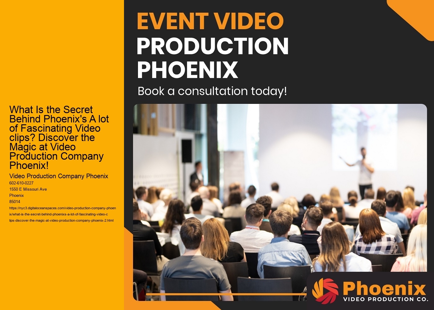 What Is the Secret Behind Phoenix's A lot of Fascinating Video clips? Discover the Magic at Video Production Company Phoenix!