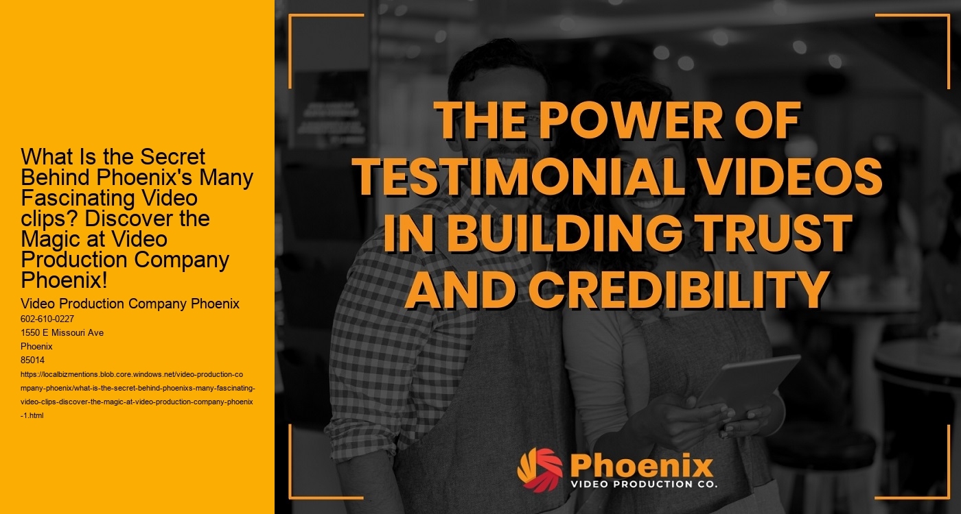 What Is the Secret Behind Phoenix's Many Fascinating Video clips? Discover the Magic at Video Production Company Phoenix!